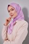 وشاح من نسيج التويل بلون أرجواني غامق
