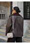 Lamine Shepherd Button Leather Coat - 4
