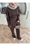 Melora Scuba Stone Hijab Top and Bottom Set - 4