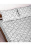 Patterned Elastic Sheet Set 100 × 200 cm + 1 Piece 50 × 70 cm Pillowcase - 2