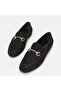 Large number stone loafer 41-42-43-44-black suede stone - 3