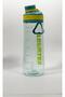 750 ml Sports Water Bottle – Water Bottle with Locking Lid, Spout, and Strap (Green) – Forward St6623 - 3