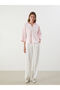 Oversize Linen Blended Women's Shirt - 2