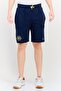 Men Loose Fit Outdoor Shorts, Navy Blue