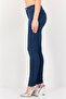 Women Skinny Fit Washed Stretchable Denim, Blue - 4