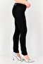 Women Slim Fit Solid Stretchable Denim, Black - 2