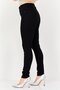 Women Skinny Fit Solid Stretchable Denim, Black - 4