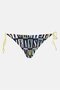 Women High Leg Allover Print Bikini Bottom, Multicolor - 2