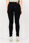 Women Skinny Fit Solid Stretchable Denim, Black - 3