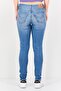 Women Skinny Fit Washed Stretchable Jeans, Blue - 2