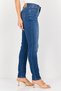 Women Skinny Fit Washed Denim Jeans, Blue - 3