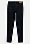 Women Skinny Fit Washed Stretchable Denim, Navy - 3
