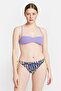 Women High Leg Allover Print Bikini Bottom, Multicolor