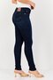Women Skinny Fit High Rise Stretchable Jean, Medium Dark Blue - 3