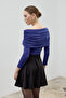 Black Flared Mini Riva Skirt - 6