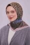 وشاح ناعم بنمط الفهد البودرة - 3