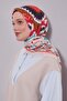 وشاح قطني بنمط Yavruağzı