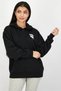 Women Sportswear Fit Long Sleeve Training Hoodie, Black