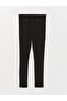Two Mt Shop Quality Xside Black Women's Elastic Waist Plain Leggings - 6