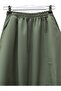 Elastic Waist Pocketed Parachute Skirt -Khaki - 7