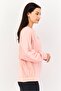 Women Sportswear Fit Long Sleeve Training Sweatshirt, Peach - 2