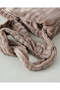 Taupe Flannel Bathrobe (L) - 3