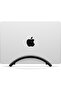 BookArc Flex - Space-Saving Vertical Stand for MacBooks/Laptops, Black