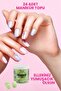 Argan and Almond Oil Manicure Moisture Bomb 24 Pack Green - 2