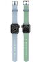 All Day Watch Band for Apple Watch (Silicone, Blue/Green) - 4