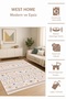 Machine Washable Non-Slip Sole Stain Resistant Digital Kitchen Rug Living Room Rug and Runner Rug - 2