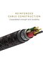 Belt USB C to Lightning Charging Cable, 3 Meter, Cosmo - 4