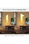 Shapes Triangles Expansion Pack - Smart WiFi LED Panels (3 Pack, White) - 2