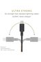 Belt USB C to Lightning Charging Cable, 3 Meter, Cosmo - 3