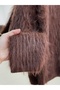 Celina Bearded Soft Sweater-Zi̇7004 Brown - 3