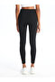 Xside Active Women's Black Elastic Waist Leggings - 4