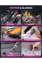 Handheld Car Vacuum Cleaner Cordless, 15000PA High Power Car Vacuum Cleaner & Air Duster, 4-in- - 4