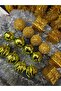 Gold Christmas Tree Ornament Set 16 Pieces – Shiny Decorative Christmas Ornaments |   Eng-144 |