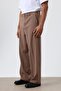 Relaxed Fit Suit Dress Brown - 7
