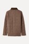Plaid Quilted Puffer Jacket - 7