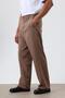 Relaxed Fit Suit Dress Brown - 8