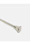 Silver Extendable Single Curtain Rod With Metal Finial - 3