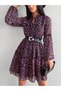 Women's Chiffon Floral Pattern Dress
