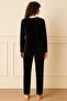 Women's 13166 velvet pajama set - 2