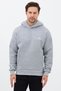 Men's Oversized Hooded Sweatshirt Cotton Kangaroo Pocket Embroidered 3 Thread - 3