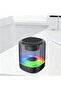 مكبر صوت بلوتوث شفاف جديد مع إضاءة RGB، نظام صوتي منزلي لاسلكي صغير - 5