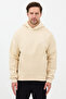 سويت شيرت بجيب كانجارو كبير الحجم للجنسين قطن lu بغطاء رأس مطرز بثلاثة خيوط - 4