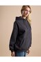 Printed Oversized Hoodie with Long Sleeves - 4