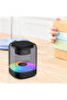مكبر صوت بلوتوث شفاف جديد مع إضاءة RGB، نظام صوتي منزلي لاسلكي صغير - 4