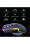 USB Wired Gaming Mouse, Adjustable 6 DPI Optical Game Mouse with 13 Backlit Modes - 2