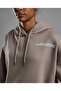 Printed Oversized Hoodie with Long Sleeves - 5